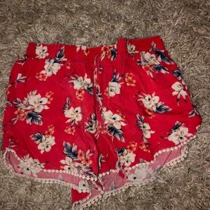 Cute Hawaiian look type of shorts,size medium, hollister